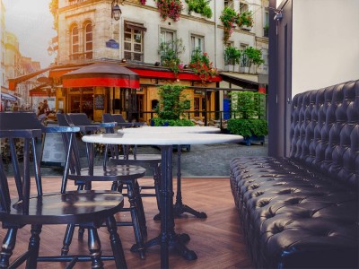 Fototapeta Paryska kawiarnia