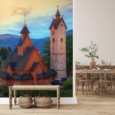 Fototapeta Świątynia Wang w Karpaczu