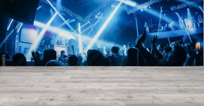 Fototapeta Tłum w nocnym klubie