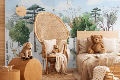 Fototapeta Leśni przyjaciele