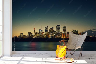 Fototapeta Sydney w nocy