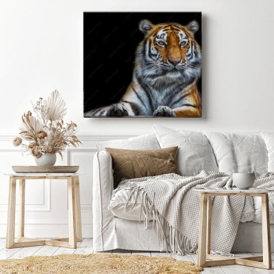 Obraz na płótnie Lśniący tygrys