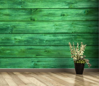 Fototapeta Drewniana zieleń