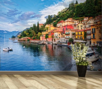 Fototapeta Miasteczko w okolicach Mediolanu 