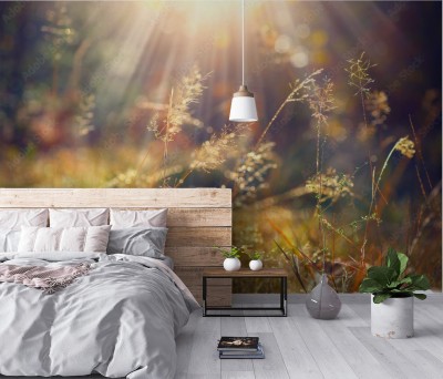 Fototapeta Tle pięknej jesiennej przyrody