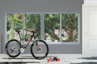 Fototapeta z panoramicznym oknem