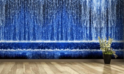 Fototapeta Błękitna kaskada