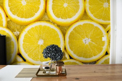 Fototapeta Plastry cytryny