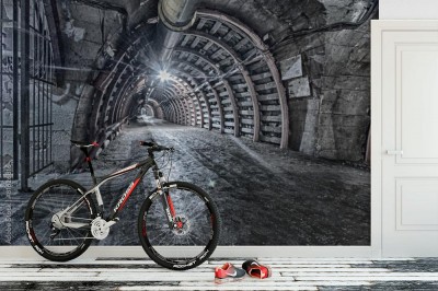 Fototapeta Podziemny tunel w kopalni