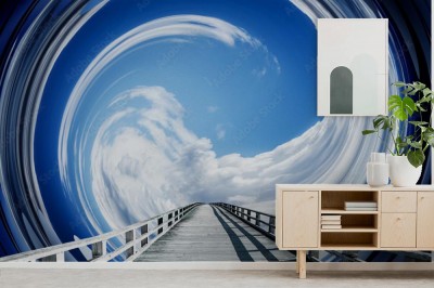 Fototapeta Wir z chmur