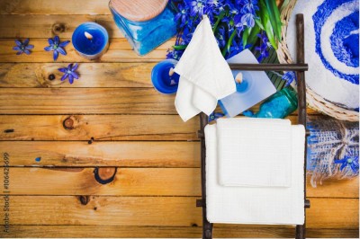 Fototapeta Wzór dekoracyjny do SPA