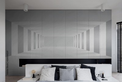 Naklejki na meble Szeroki tunel powiększający wnętrze