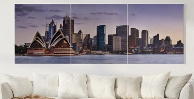 Obraz na płótnie Szerokokątna Panorama Sydney