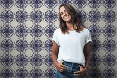 Fototapeta z futurystycznym ornamentem