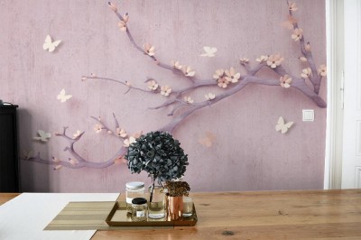 Fototapeta 3d - kwiat wiśni