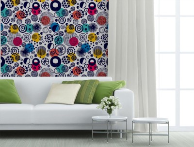 Tapeta z wesołym wzorem