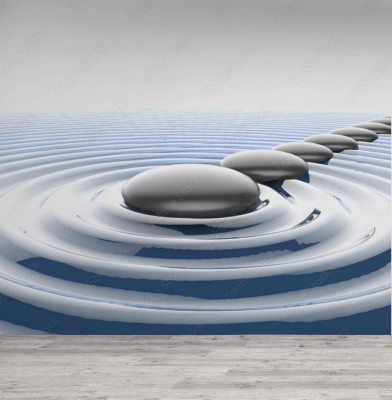 Fototapeta Kamienie na wodzie