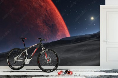 Fototapeta Mars - czerwona planeta