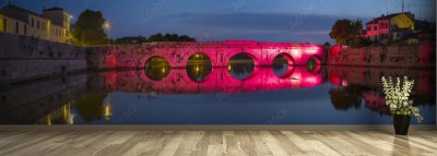 Fototapeta Most Tyberiusza w Rimini we Włoszech