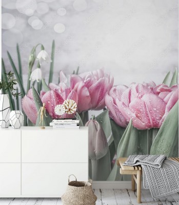 Fototapeta Wiosenne tulipany