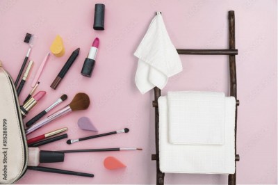 Fototapeta Torba do makijażu