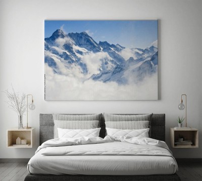Obrazy do salonu Górski krajobraz Alp