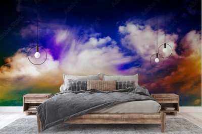 Fototapeta Abstrakcyjna ilustracja galaktyki