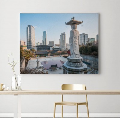 Obraz na płótnie Świątynia Bongeunsa, Seul, Korea