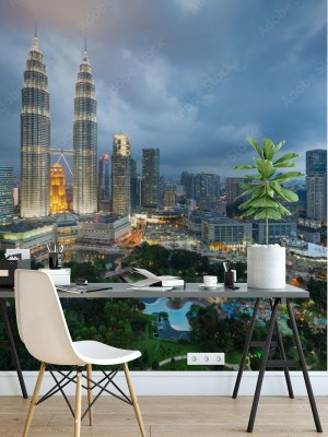 Fototapeta Architektura miasta Kuala Lumpur