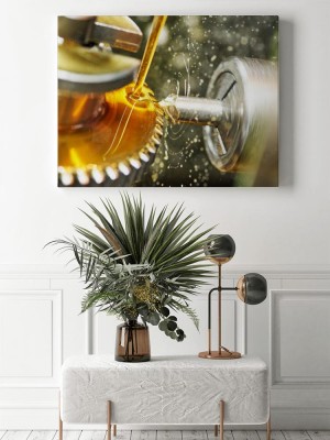 Obraz na płótnie Obróbka kół zębatych