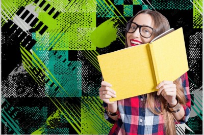 Fototapeta Napisy w paski