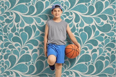 Fototapeta z ornamentem retro