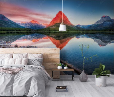 Fototapeta Czerwona góra