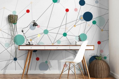 Fototapeta Złączeni w tle