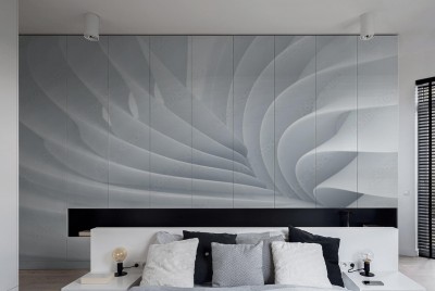 Naklejka na szafę Abstrakcja wyrażona w kształcie