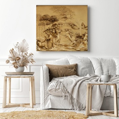 Obraz na płótnie  3D Historia Adama i Ewy 