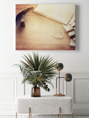 Obraz na płótnie Żydowskie symbole religijne