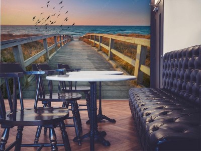 Fototapeta Droga do morza