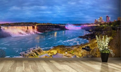 Fototapeta Panoramiczny widok wodospadu Niagara