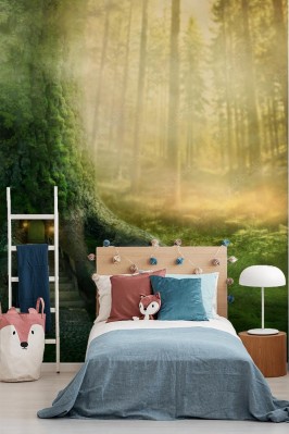 Fototapeta Domek na drzewie fantasy