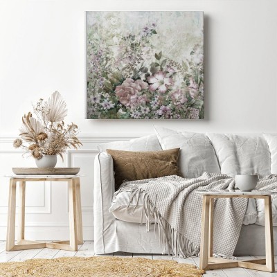 Obraz na płótnie Wiosenne kwiaty malowane akwarelą