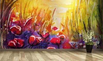 Fototapeta Maki na łące