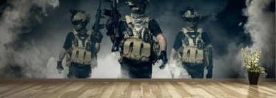 Fototapeta Militarystyczna panorama