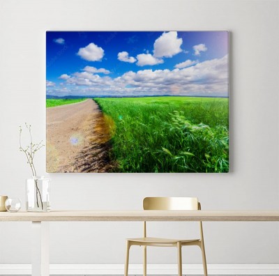 Obraz na płótnie Zielona przygoda na letnim spacerze