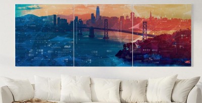 Obrazy do salonu Wariacja San Francisco