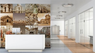 Fototapeta Kolekcja największych atrakcji turystycznych