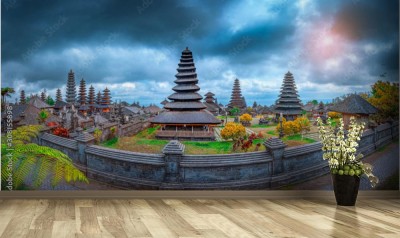 Fototapeta Panorama świątyni Pura Besakih, Bali, Indonezja