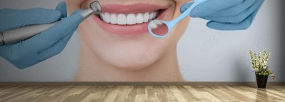 Fototapeta Stomatologia i leczenie zębów