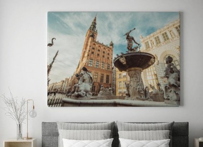 Obrazy do salonu Architektura Polskiego Miasta Gdańsk