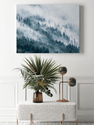 Obrazy do salonu Mglisty krajobraz